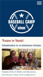 Mobile Screenshot of baseballcamp-buende.com